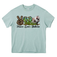 Arona Leopard Peace Love Baboon Heavy Core Tee - LillyAllenDesigns