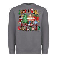 Storm just a girl who loves christmas Heavyweight Sweatshirt - Zillion Design Studio