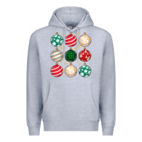 Heather Grey Christmas Premium Hoodie - MaliasSmallBusiness