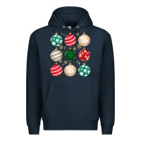 Navy Christmas Premium Hoodie - MaliasSmallBusiness