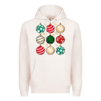 Pale Pink Christmas Premium Hoodie - MaliasSmallBusiness