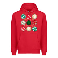 Red Christmas Premium Hoodie - MaliasSmallBusiness