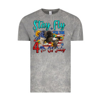 Cloud Rock stay fly for the 4 th of july Vintage Tee - Zillion Design Studio