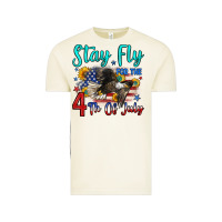 Vintage Arctic stay fly for the 4 th of july Vintage Tee - Zillion Design Studio