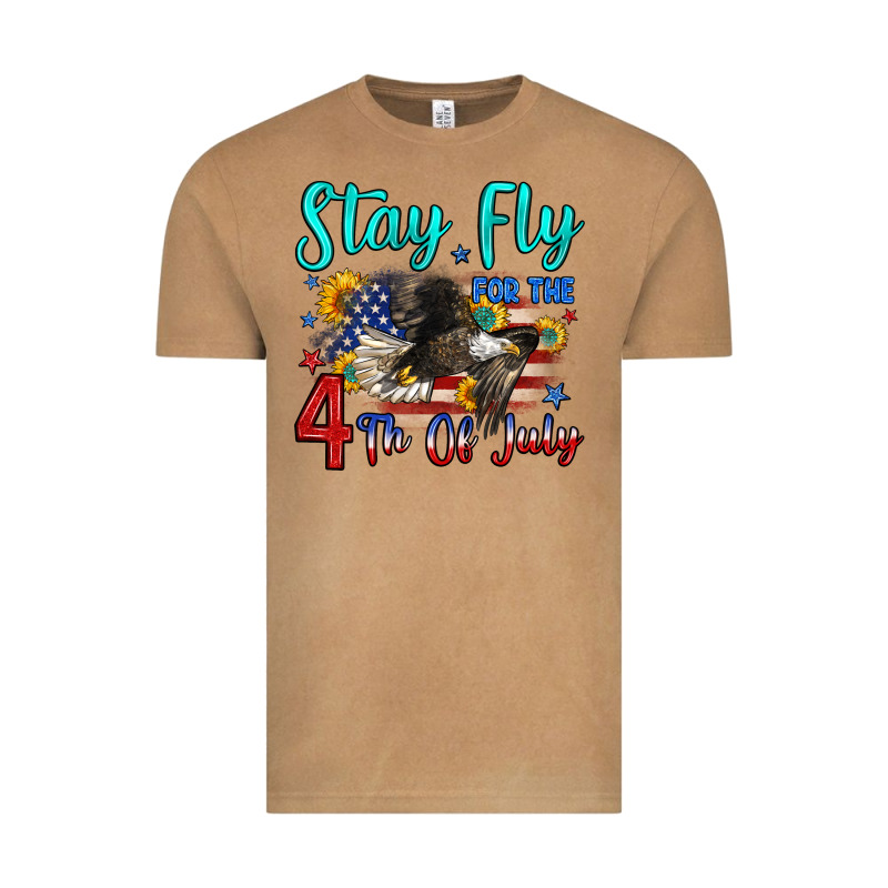 Stay Fly For The 4 Th Of July Vintage Tee by Zillion Design Studio | Teevron