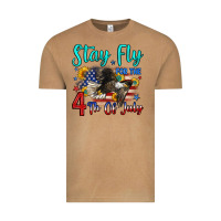 Vintage Camel stay fly for the 4 th of july Vintage Tee - Zillion Design Studio