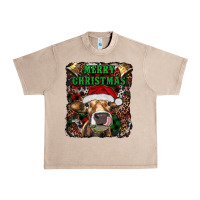 French Oak merry christmas heifer with cowbells Urban Heavy Tee - RanaPortraitStore