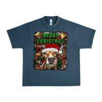 Midnight Navy merry christmas heifer with cowbells Urban Heavy Tee - RanaPortraitStore