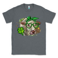 Charcoal Heather Charolais St. Patrick's Day Classic Tee - OliviaCreatesArt