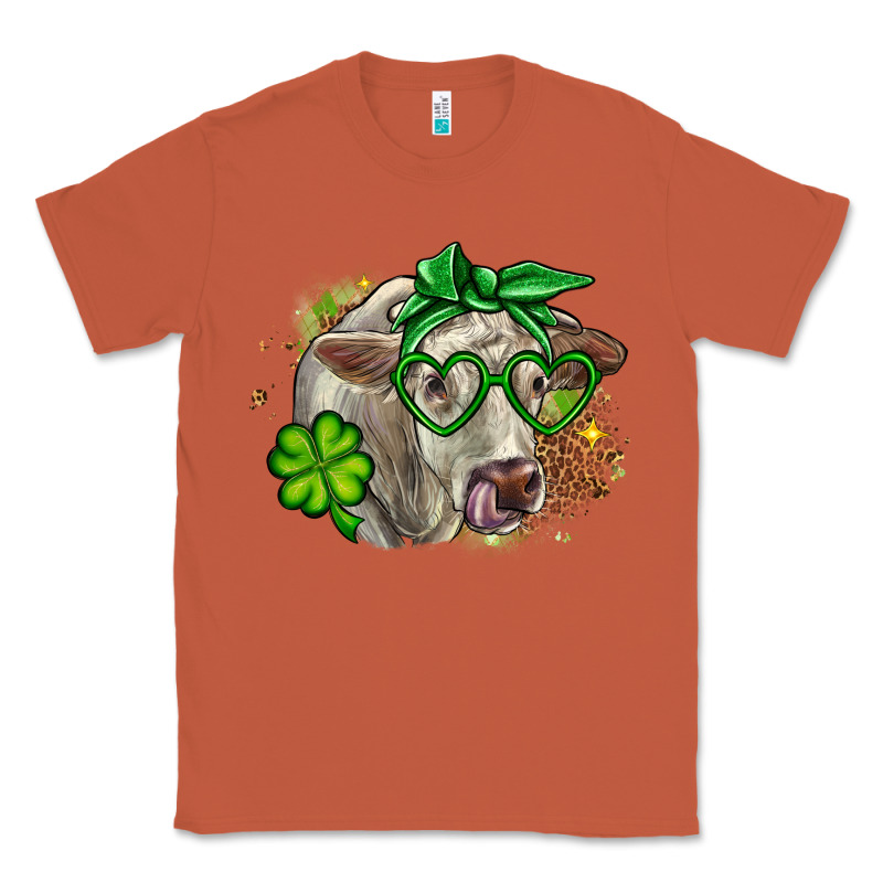 Charolais St. Patrick's Day Classic Tee by OliviaCreatesArt | Teevron