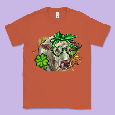 Charolais St. Patrick's Day Classic Tee Designed By Oliviacreatesart