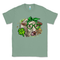 Sage Charolais St. Patrick's Day Classic Tee - OliviaCreatesArt