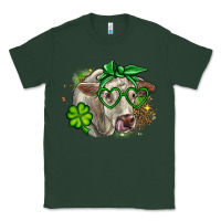 Sports Green Charolais St. Patrick's Day Classic Tee - OliviaCreatesArt