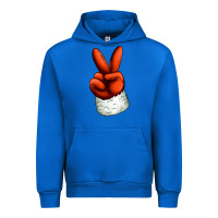 Cobalt Christmas peace hand Urban Hoodie - Jasminsmagicworld
