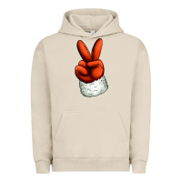 Pigment French Oak Christmas peace hand Urban Hoodie - Jasminsmagicworld