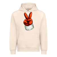 Christmas Peace Hand Urban Hoodie | Teevron
