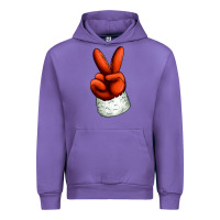 Tulip Christmas peace hand Urban Hoodie - Jasminsmagicworld