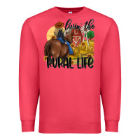 Cardinal livin the rural life Premium Sweatshirt - MaliasSmallBusiness