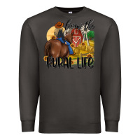Smoke livin the rural life Premium Sweatshirt - MaliasSmallBusiness