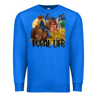 True Royal livin the rural life Premium Sweatshirt - MaliasSmallBusiness