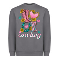 Storm love western cowboy Heavyweight Sweatshirt - texasbilliewilder