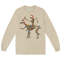 Mushroom skeleton deer santa Long Sleeve Tee - FaDigitalArtStudio