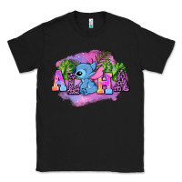 Black aloha stitch Classic Tee - AdoDesignShop