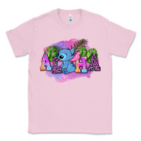 Bubblegum Pink aloha stitch Classic Tee - AdoDesignShop