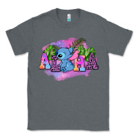 Charcoal Heather aloha stitch Classic Tee - AdoDesignShop
