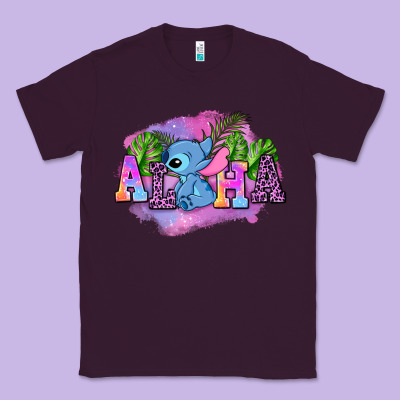 Aloha Stitch Classic Tee Designed By Adodesignshop