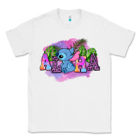 White aloha stitch Classic Tee - AdoDesignShop