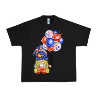 Black patriotic gnome balloon Urban Heavy Tee - BarkalooDesign
