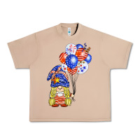 Burro patriotic gnome balloon Urban Heavy Tee - BarkalooDesign