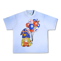 Grape Ice patriotic gnome balloon Urban Heavy Tee - BarkalooDesign