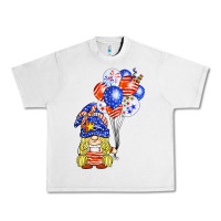Lunar Rock patriotic gnome balloon Urban Heavy Tee - BarkalooDesign