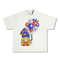 Pistachio patriotic gnome balloon Urban Heavy Tee - BarkalooDesign