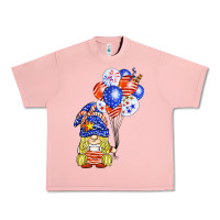 Salmon patriotic gnome balloon Urban Heavy Tee - BarkalooDesign
