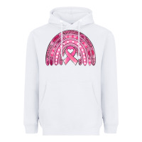 White breast cancer awareness rainbow Heavyweight Hoodie - Jasminsmagicworld
