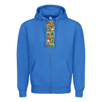 True Royal Fall Gnomes Zipper Hoodie - Artiststas