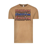 Vintage Camel freedom freedom freedom Vintage Tee - Zillion Design Studio