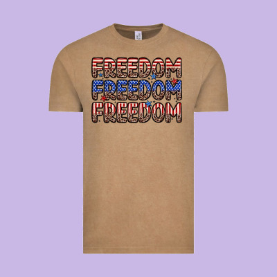 Freedom Freedom Freedom Vintage Tee Designed By Zillion Design Studio
