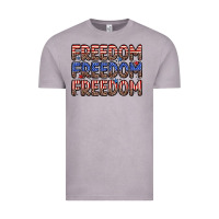Vintage Zinc freedom freedom freedom Vintage Tee - Zillion Design Studio