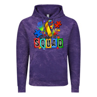 Cloud Purple softball support squad autism Vintage Hoodie - Zillion Design Studio