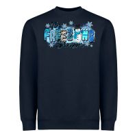 Navy it's freezing season Heavyweight Sweatshirt - Zillion Design Studio