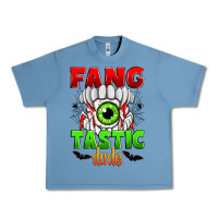 Pebble Blue fang tastic dude Urban Heavy Tee - Zillion Design Studio
