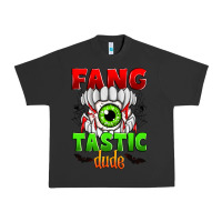 Pigment Black fang tastic dude Urban Heavy Tee - Zillion Design Studio
