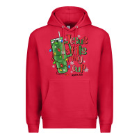 Cardinal jesus fills my cup psalm 25 5 Premium Hoodie - MaliasSmallBusiness