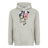 Moon Dust Cute Holstein Heavyweight Hoodie - LillyAllenDesigns