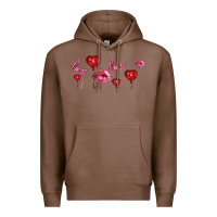 Chestnut love and  love balloons Premium Hoodie - AdoDesignShop