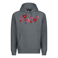 Rock love and  love balloons Premium Hoodie - AdoDesignShop